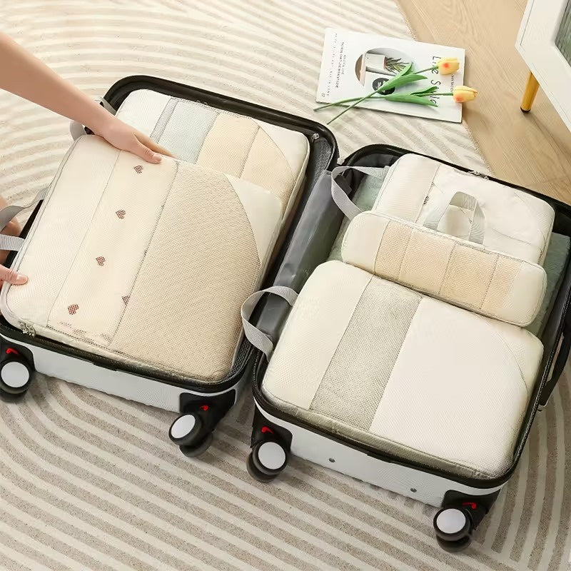 Organizer Bag Set with Zip-Around Closure