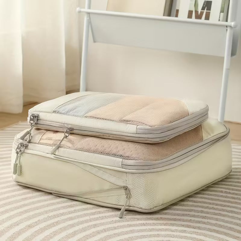 Organizer Bag Set with Zip-Around Closure